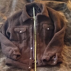 Boohoo Chocolate Brown Jacket